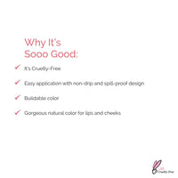 Elizabeth Mott Tints - Glowy, Long-Lasting Cheek & Lip Stains - Cruelty Free, Non-Drying Korean Lip & Cheek Stain for All Skin Types (10 g / 0.35 oz)