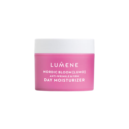 Lumene LUMENE Nordic Bloom [LUMO] Anti-Wrinkle & Firm Day Moisturizer | Visibly Firms & Smooths Skin | With Pre-Retinol Complex & Nordic Lingonberry Extract | Boosts Radiance & Hydration | Vegan | 50 ml