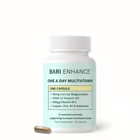 One-A-Day Bariatric Multivitamin with 36mg Iron | 3000iu D3 + 500mcg B12 | Vitamin for Gastric Sleeve | Vitamin for Gastric Bypass | 90 Capsules (3-Month Supply)