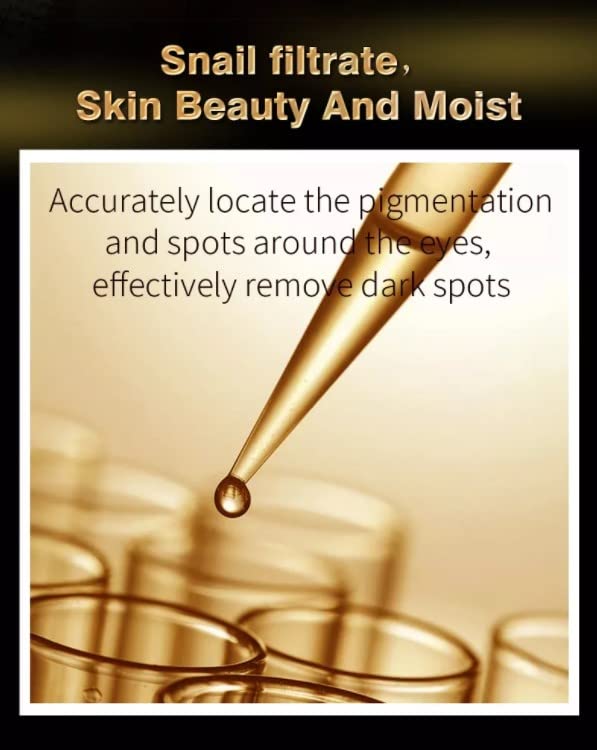 Snail Eye Cream Snail Wrinkle Remover Anti Puffiness Moisturizing Snail Intense Repairing Eye Cream