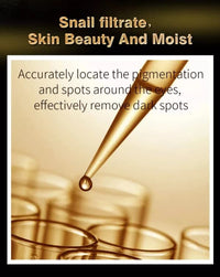 Snail Eye Cream Snail Wrinkle Remover Anti Puffiness Moisturizing Snail Intense Repairing Eye Cream