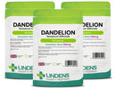 Lindens Dandelion 250mg - 180 Capsules (3 x 60 Packs) - Taraxacum Officinale - High Strength Root Extract - Traditional Herbal Supplement - Letterbox Friendly