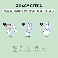 The Patch Collection® - Ultimate Focus & Clarity Patch for Improved Brain Function, Sharpness, Memory | Ginkgo Biloba, Green Tea, B-Vitamins, Magnesium | 8 Hour Focus | Vegan & Latex Free (Pack of 15)