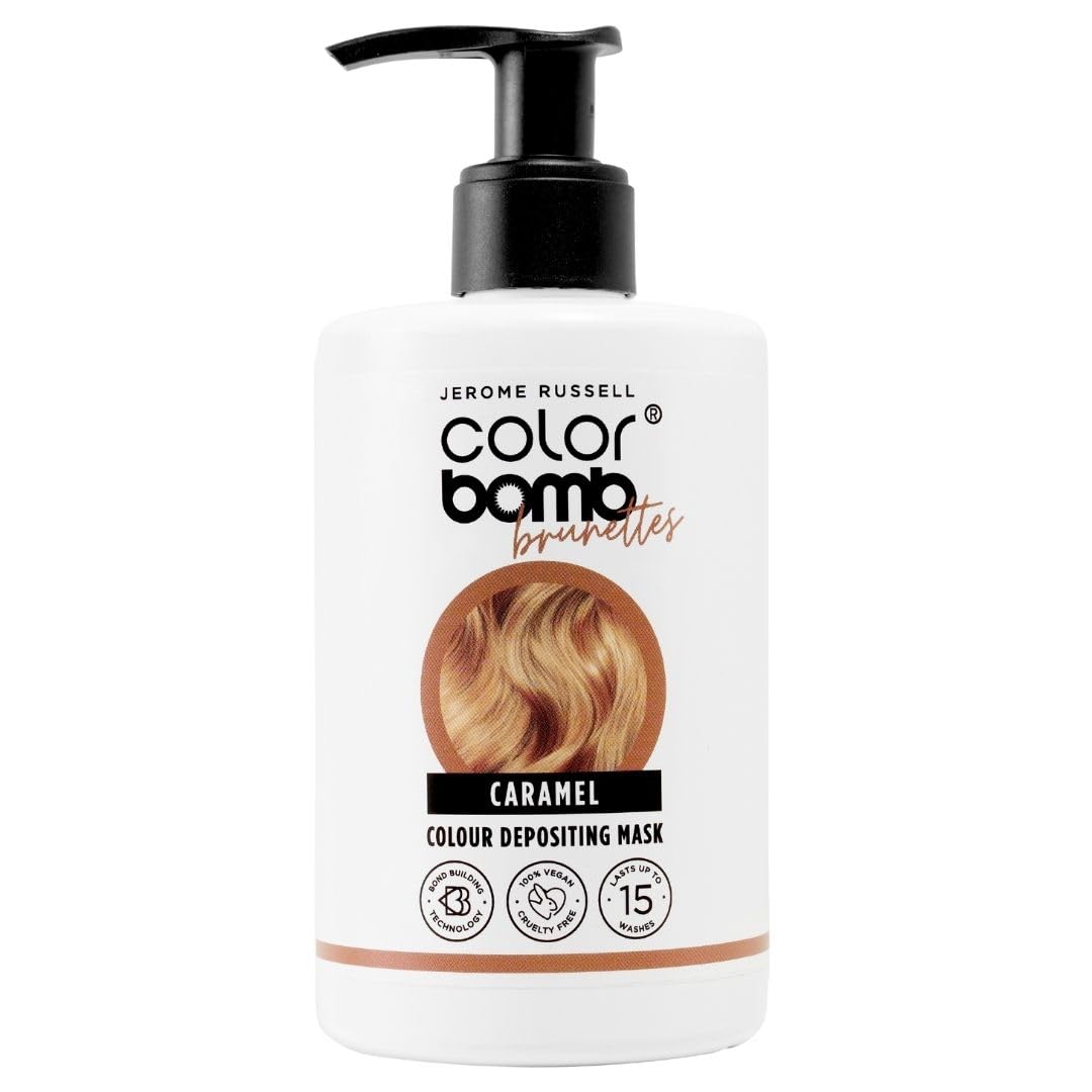 Jerome Russell CARAMEL BLONDE Colour Bomb | Hair Mask