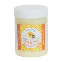 Ultra Bee 100% Natural Dry Heel & Foot Balm Honey, Propolis & Peppermint 100ml - Handmade