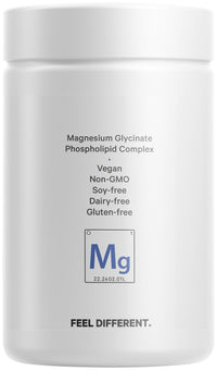 Codeage Liposomal Magnesium Glycinate Supplement, 4-Month Supply, Bisglycinate Magnesium Chelate, Chelated Magnesium Mineral Capsules, Bioavailable Non-GMO Vegan Gluten-Free, 120 Capsules