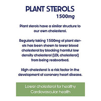 SynBio Premium+ - Plant Sterols | 60 Tablets | Vegetarian | Maintain & Lower Cholesterol Levels | Proven Supplement to Lower Cholesterol Levels | Supports Heart Wellbeing | Made in the UK