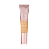 LUNA BY LISA JORDAN LUNA Matte Foundation in TAN Shade - Contains Vitamin E and SPF15 - Oil-Free Face Foundations with Golden Undertone - Suitable for Oily and Sensitive Skin