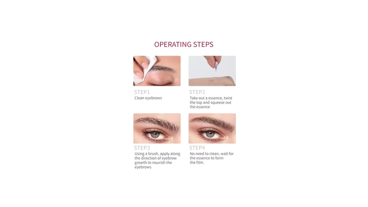 Eyebrow Growth Essential Oil Capsules by M - A - K - C. Fully Nourishing Eyebrows Oil Capsules for Eyebrow extension - 7 Capsule for a fully Extended Eyebrow with Natural Gowth Look.