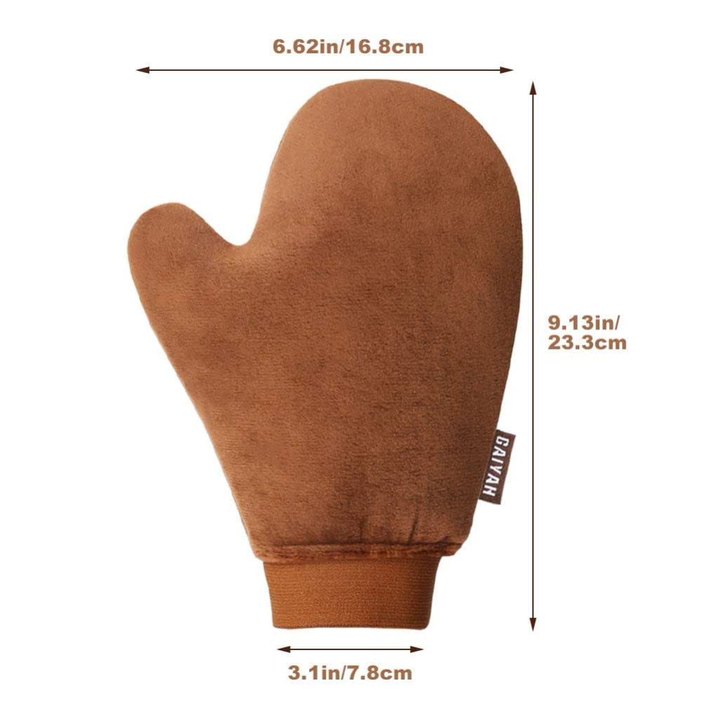 G GAIYAH GAIYAH Self Tanning Mitt Applicator - Fake Tan Mitt With Anti-slip Elastic Wrist And Thumb, Streakless Self Tan Mitt