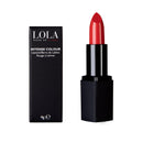 Lola Make Up by Perse LOLA Make Up by Perse Intense Colour Lipstick – Glossy Finish, Full Coverage, Ultra-Rich Pigments, Creamy Hydrating Formula, Infused With Vitamins E & C, Vegan & Cruelty-Free – 004-Blossom Red