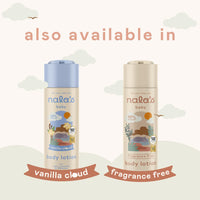 Nala's Baby Body Lotion | Award-winning | 99% Natural | Dermatologically-tested and Paediatrician-approved | Nourishing Blend of Soothing Oat and Coconut Oil | Vegan | 400ml | Nalas Baby