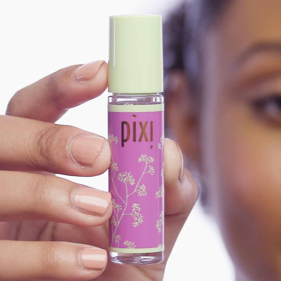 Pixi Glow-y Lip Oil | Lightweight Lip Oil with Nourishing Botanicals | Silky Texture & Dewy Finish| Smooths & Hydrates with Natural Shine | Dream-y | 0.19 oz/ 5.5g