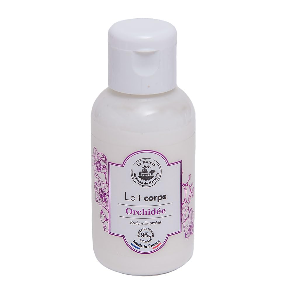 LA MAISON DU SAVON Maison du Savon de Marseille - French Body Lotion for Dry Skin - Fragranced Moisturiser with Organic Shea Butter - Multiple Fragrances - 50ml Travel Size - Set of 3