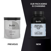 Bulk Pure Branched Chain Amino Acid (BCAA) Tablets, 1000 mg, Pack of 250, 50 Servings, Packaging May Vary