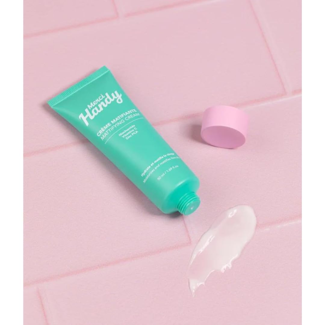 Merci Handy - Mattifying Cream 50ml - Soft and Matte Skin - Face Care