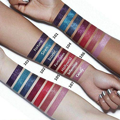 Phoera AquaPurity PHOERA Matte to Glitter Flip Lip Gloss Liquid Lipstick Waterproof Glossier Long Lasting Kiss Proof Metallic Sparkle Lips Makeup Moisturiser (110 SURRELL)