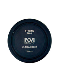 NM BEAUTY NMB Gumm-wax Professional Hair Styling Wax | Edge Control | Hair Gel Wax | Ultra Hold | Men & Women Hair Wax (Blue, Black & Red Aqua, Green Matte) 150ml (150ml, Black Aqua)