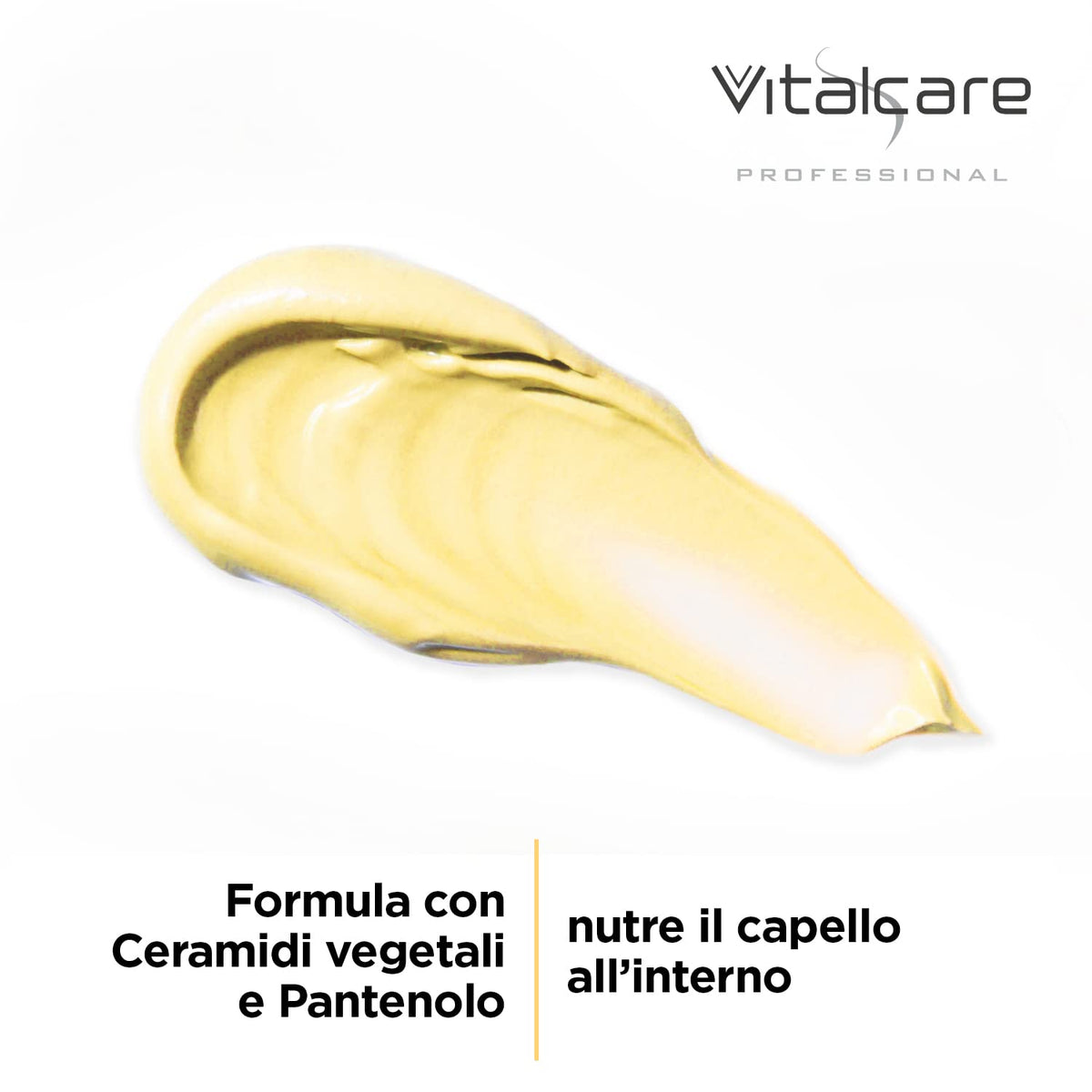 Vitalcare | Nutritive - Nourishing and Restructuring Hair Mask, Treatment for Dry and Dull Hair, with Vegetable Ceramides and Panthenol, 500 ml