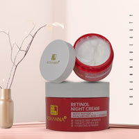 Roxanna Retinol Cream for Face 50ml – Anti Wrinkle Cream Retinol Moisturizer - Retinol Face Cream and Deep Skin Anti Aging Cream Best Night Cream for Women, with peptide, hyaluronic acid, vitamin e