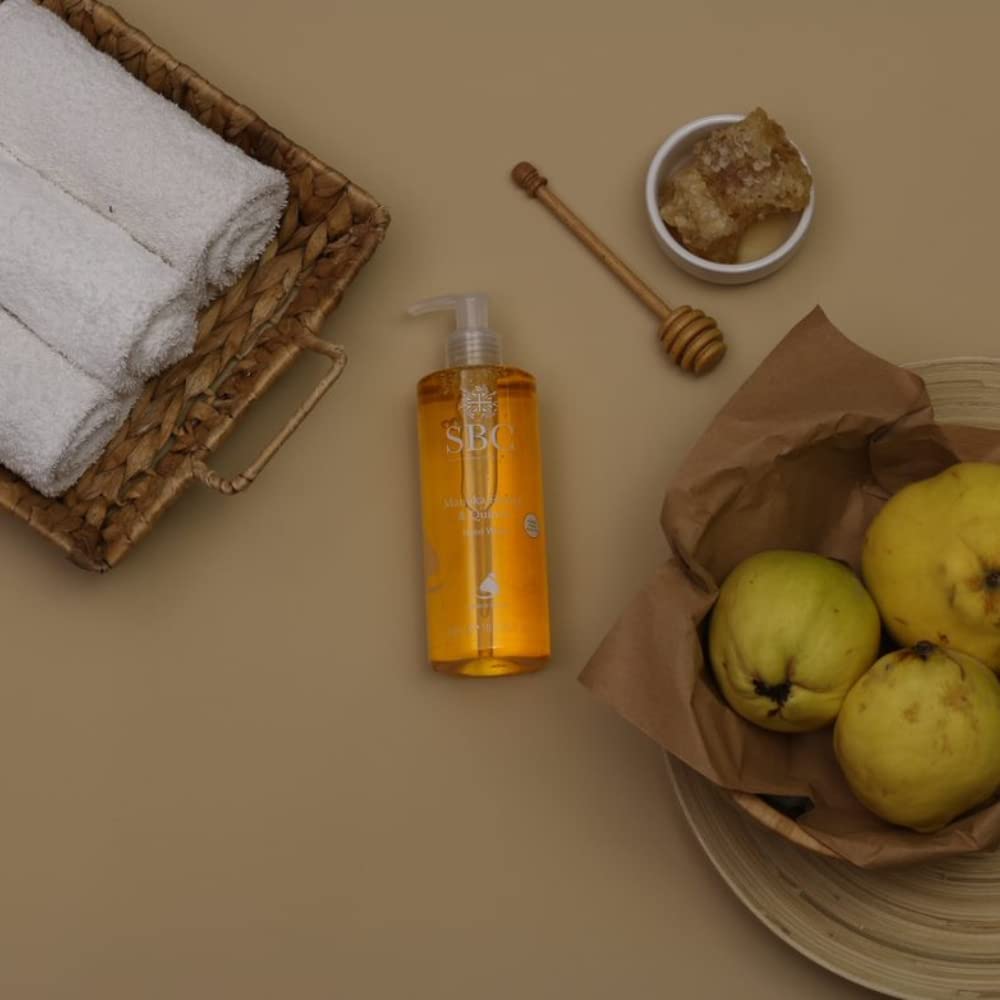 SBC Skincare Manuka Honey & Quince Hand Wash - 300ml | Luxurious Hand Wash For All The Family | Moisturising Hand Soap | Hand Wash For Dry Or Irritated Skin