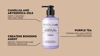 WINDLE Purple Tea Conditioner by Windle LAB - With Purple Tea & Shea Butter - Sulphate Free Purple Conditioner For Blonde Hair & Natural Grey Hair - 250ml