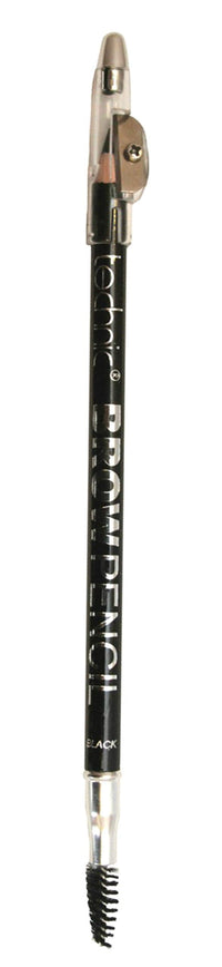 Technic Eyebrow Pencil, Definer & Sharpener-Black
