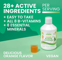 Swedish Super Kids Multivitamin Age 3+, Orange Flavour, 500 ml
