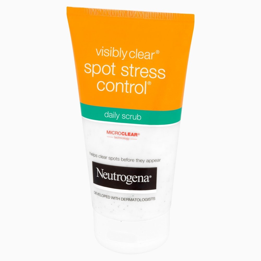 Neutrogena Visibly Clear Spot Stress Control Daily Scrub, 150 ml