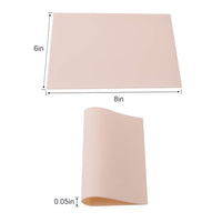 Blank Tattoo Tatouage Practice Skin, Gospire Double Sides 10pcs 8x6in Tattooing and Eyebrow Practice Skin for Beginners and Experienced Artists
