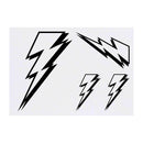Azeeda 4 x 'Lightning Bolt' Temporary Tattoos (TO00042217)