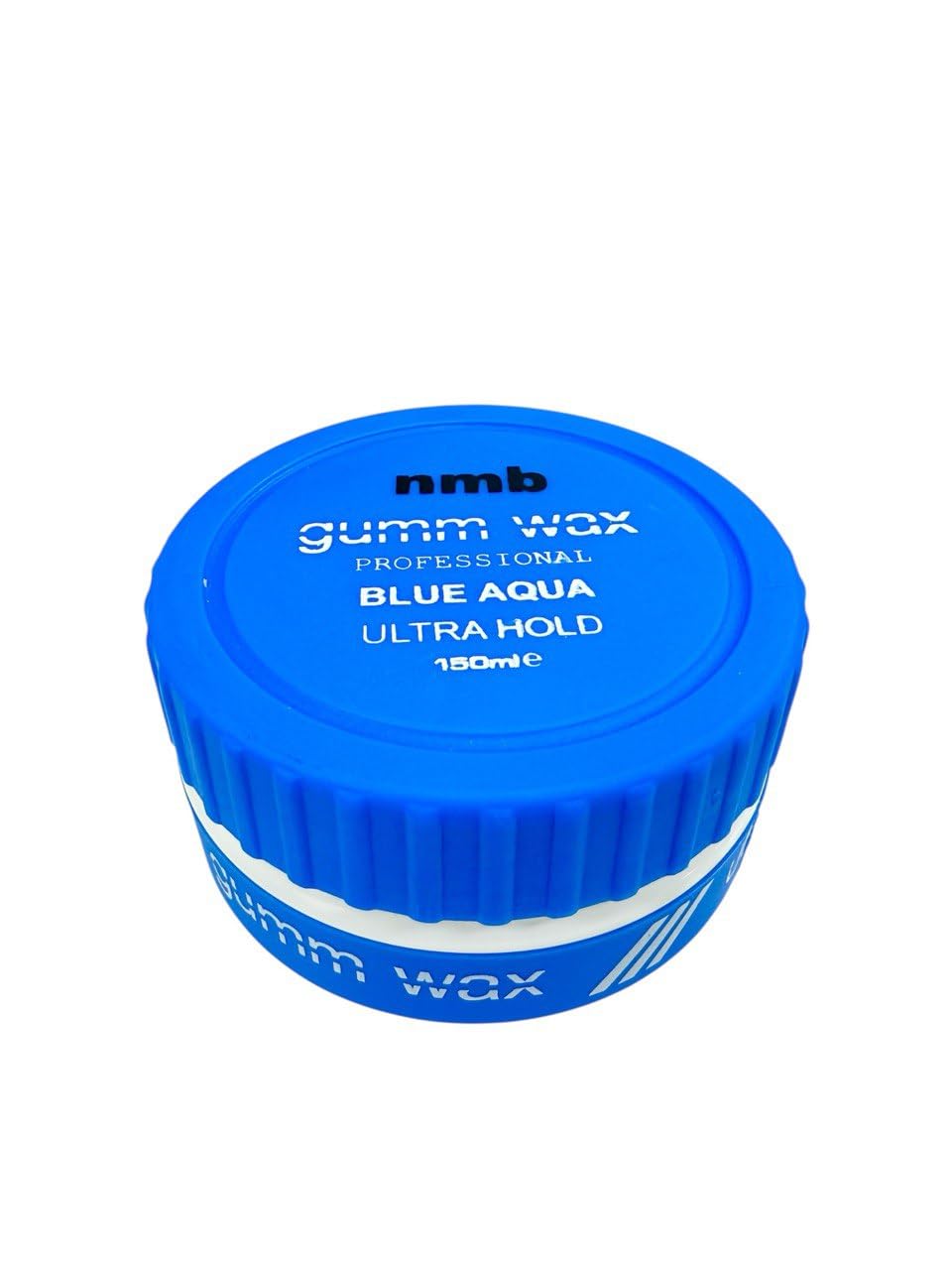 NM BEAUTY NMB Gumm-wax Professional Hair Styling Wax | Edge Control | Hair Gel Wax | Ultra Hold | Men & Women Hair Wax (Blue, Black & Red Aqua, Green Matte) 150ml (150ml, Blue Aqua)