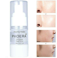 Phoera AQUAPURITY - PHOERA Primer Matte Finish Face Makeup Pore filler Primer Foundation Base Oil Control Full Coverage Make Up Base Concealer Long Lasting Flawless Pores Minimiser Liquid Moisturizing (18ML)