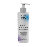 BY MIA Curl Cream for Curly Hair, 240 ml – Leave-In Curling Cream for Wavy Hair with Strong Hold for Defined, Frizz-Free Curls