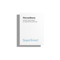 SUPERSMART Supersmart - Pterostilbene 100 mg Per Day - More Powerful Than Resveratrol Supplement - Anti Aging & Antioxidant - Metabolic Booster | Non-GMO & Gluten Free - 30 Vegetarian Capsules