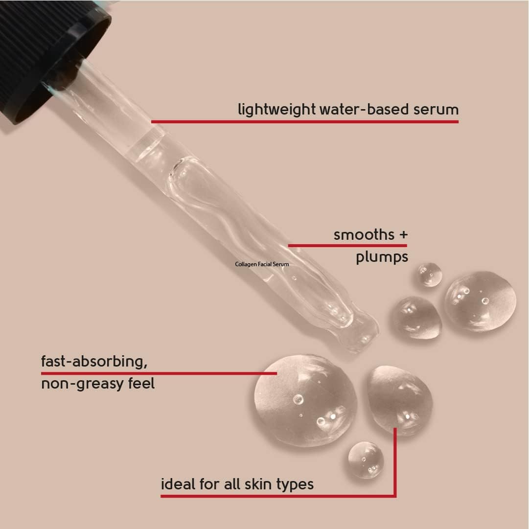 2x Face Facts Serums: Moisturising Facial Serum and Collagen and Q10 Facial Serum – Bundled by Smart Cutie