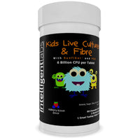 Intelligent Labs 6 Billion CFU Kids Live Cultures and Fiber with Sunfiber and FOS