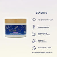 Feather & Down Magnesium Butter for Sleep - Lavender & Chamomile Soothing Body Butter (300ml) to support relaxation in your self care routine.