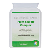 Silvertown Health Plant Sterols Complex – 60 Capsules – Includes 4 Key Plant Sterols