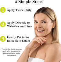 Generic Wrinkle Filler that Works with Hyaluronic Acid (Pack of 2) - Instantly Smoothens Skin, Clinically Proven Results | Cruelty Free, Vegan & Dermatologically Approved