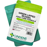Lindens - Green Lipped Mussel 360 Capsules - with Copper, 1000mg Daily Intake, UK Made - Connective Tissues, Joint Care Formula - Rapid Release - Letterbox Friendly
