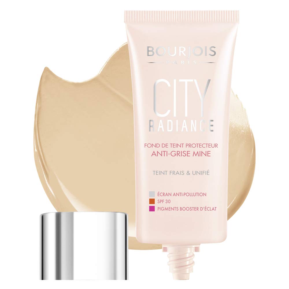 Bourjois City Radiance Medium Coverage Foundation 2 Vanilla, 3ml