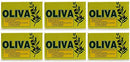Oliva - Olive oil soap bar - 6 X 125g - 6 pack Bundle - Packaging May Vary