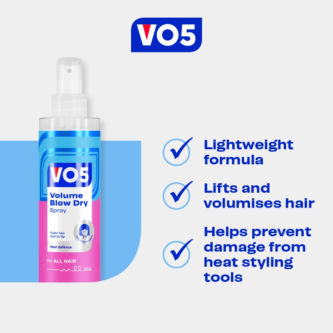 VO5 Plump It Up Amplifying Blow Dry Lotion 200ml 8844190