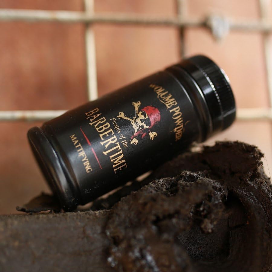 BARBERTIME Hair Styling Powder Wax | Hair Volume Dust | Mattifying Shapping Powder | Strong Matte Hold 20gr
