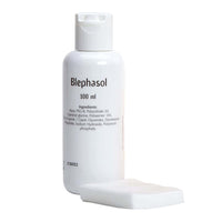 2 x Blephasol Duo 100 ml Micellar Eyelid Cleansing Lotion with 100 Lint-Free Pads | Effective and Gentle Cleansing for Make-Up Removal, Inflamed and Sensitive Eyelids | Soap & Alcohol-Free