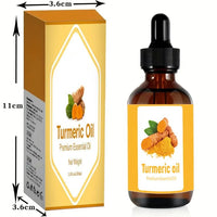 Turmeric Oil 30ml – 100% Pure and Cold-Pressed | Powerful Antioxidant & Natural Skin Rejuvenator, For All Skin Types