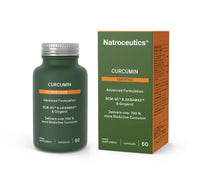 Natroceutics Curcumin Fortified |60 Vegan Capsules| Advanced Formulation| BCM-95 & Akbamax & Gingerol|Delivers Over 700% More Bioactive Curcumin|