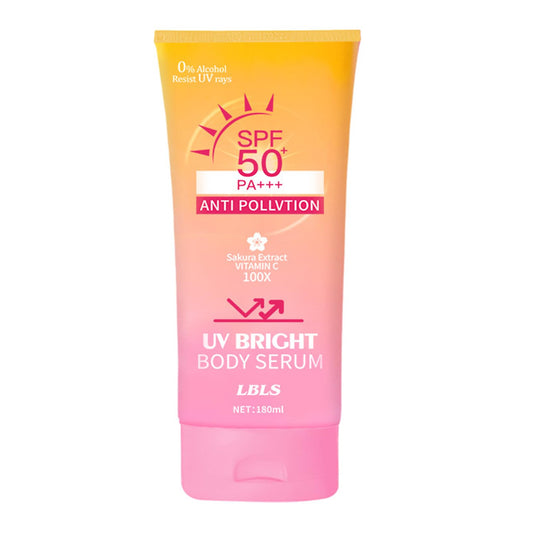 YANZEFEI Soothing Sun Cream SPF 50+++,Sunscreen spf 50,SPF50 Face Moisturizer,Sakura Extract &Vitamin C Sun Cream,Moisture Immediate UVA & UVB Protection,Fast-Absorbing,Face&Body Sunscreen Resist UV Rays,180ml