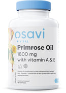 Osavi Primrose Oil with Vitamin A & E, 1800mg - 180 softgels